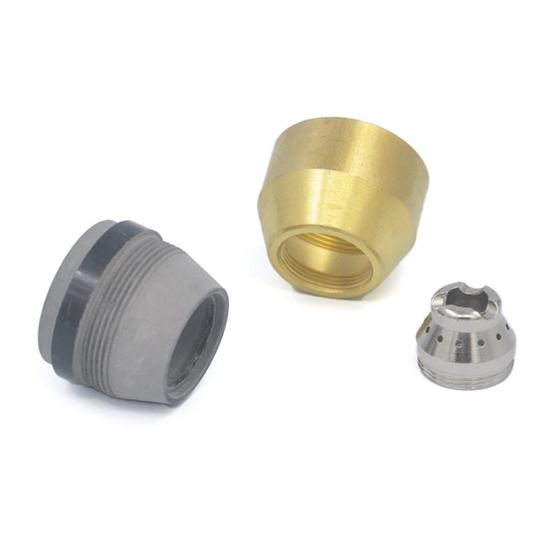 P80 Accesorii torță de tăiere cu plasmă Duză de tăiere Manșon de protecție din cupru Sudura Cutter de contact Capac Instrument de lipit