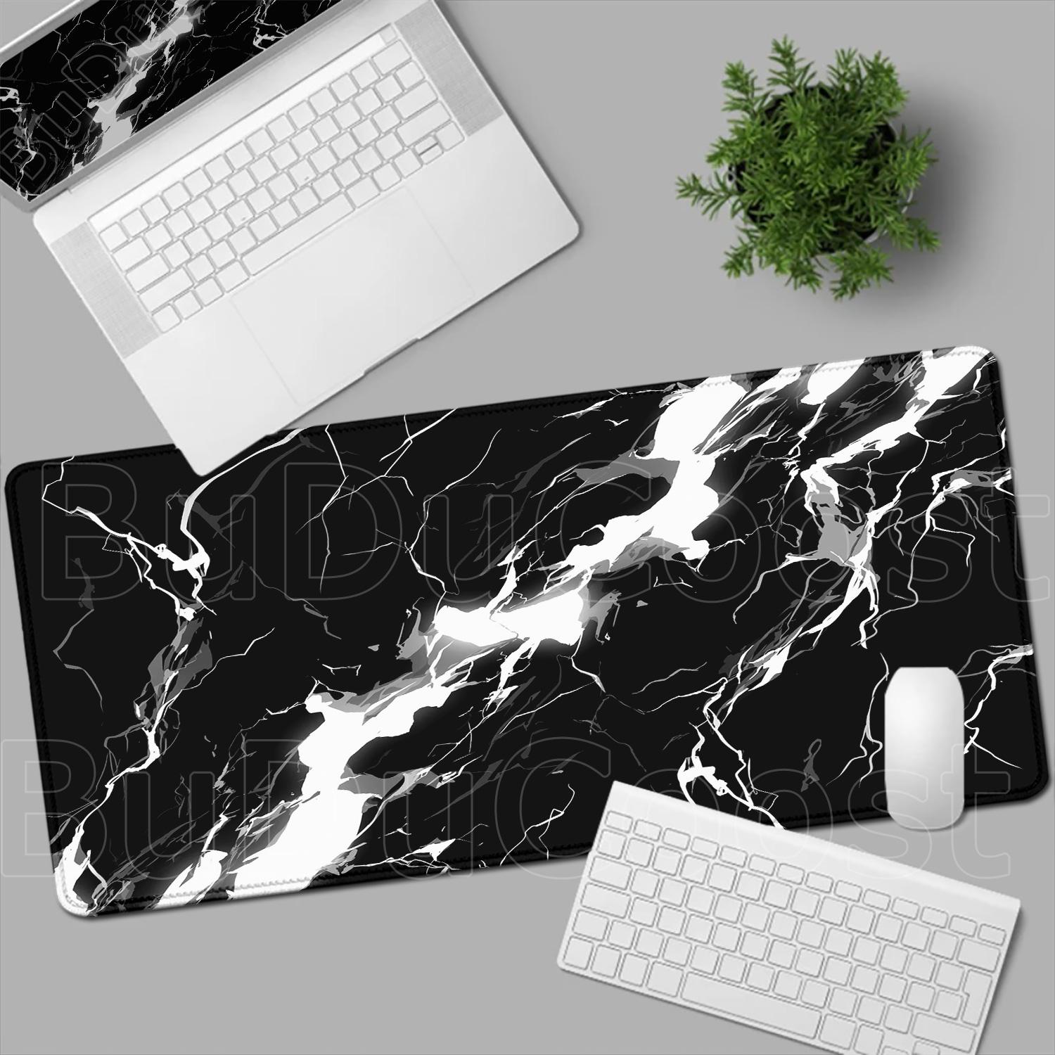 

Lightning Mouse Pad HD Printing Non-slip Rubber Laptop Gaming Mousepad Office Desk Mat Decorative Carpet Large Gamer Accessories 600x300mm