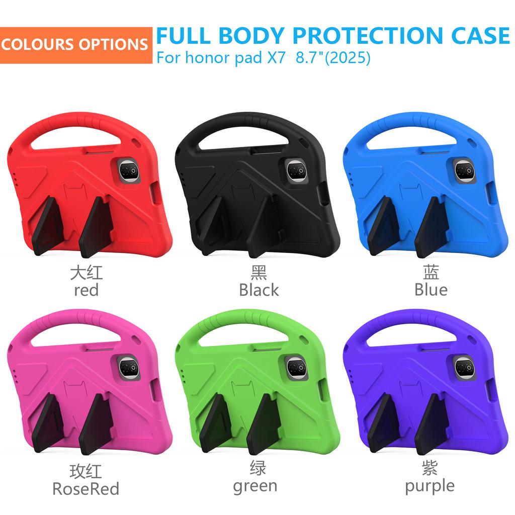 Tablet Case for Honor Pad X7 () 8.7" JMS-W09 Kids Safe EVA Shockproof Armor Stand Silicone Cover for Honor X7
