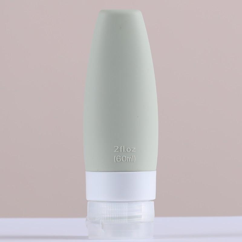 Silicone Travel Bottles for Cosmetics and Toiletries
