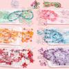 Buntes Perlen Handykette Bastelmaterial-Set Weiche Keramik Acrylperlen Set für DIY Charm Halskette Armband Schlüsselanhänger