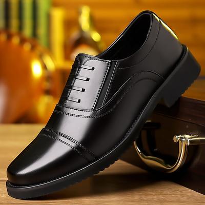 Men's Formal Leather Shoes Men's Business Leather Shoes 2025 New Leather Shoes British Style Office Commuter Wedding Shoes