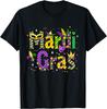 Funny Mardi Gras Parade Outfit Jester Hat Men Women Kids T-Shirt