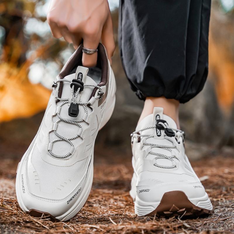 Mens Casual Sneakers Breathable Comfort Mesh Running Shoes Mens Outdoor Non-slip Hiking Outdoor Climbing Shoes Zapatillas Hombre