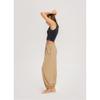 Budhi Mudra Diagonal Jogger Pants  Pale Khaki