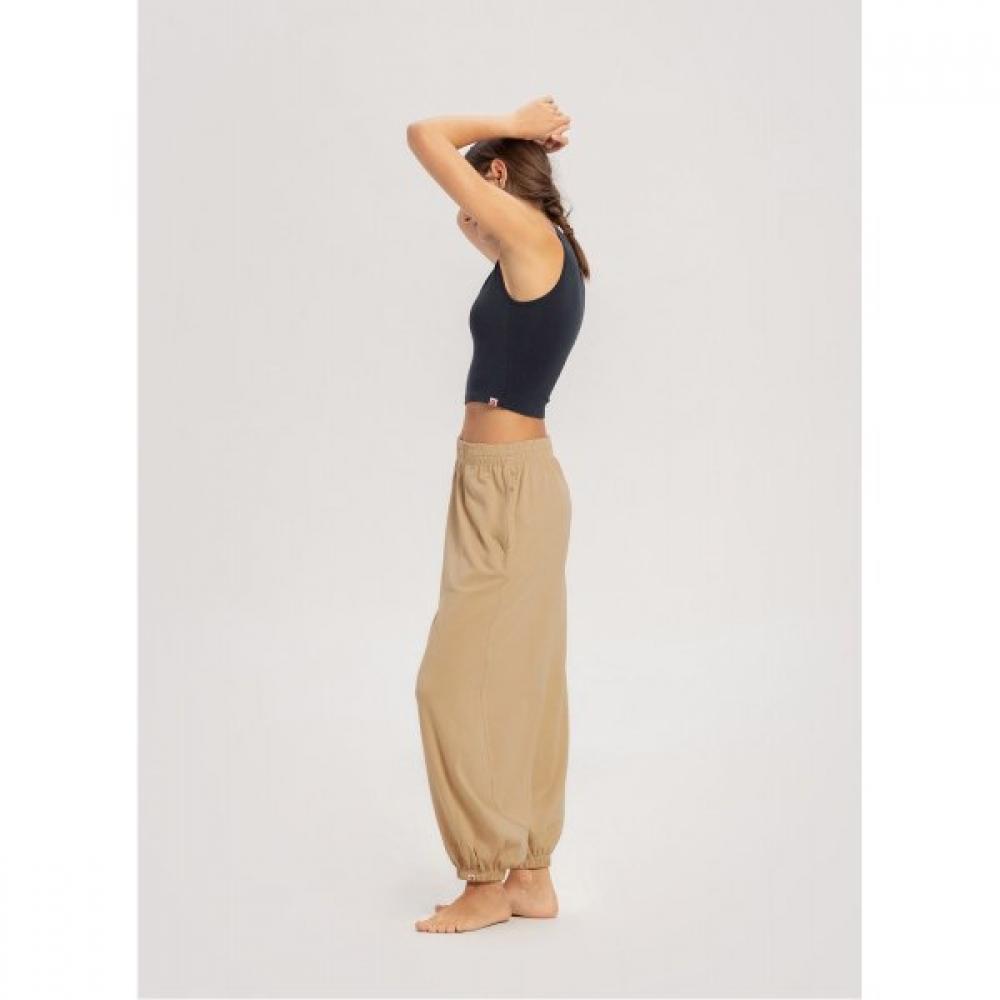 Budhi Mudra Diagonal Jogger Pants  Pale Khaki