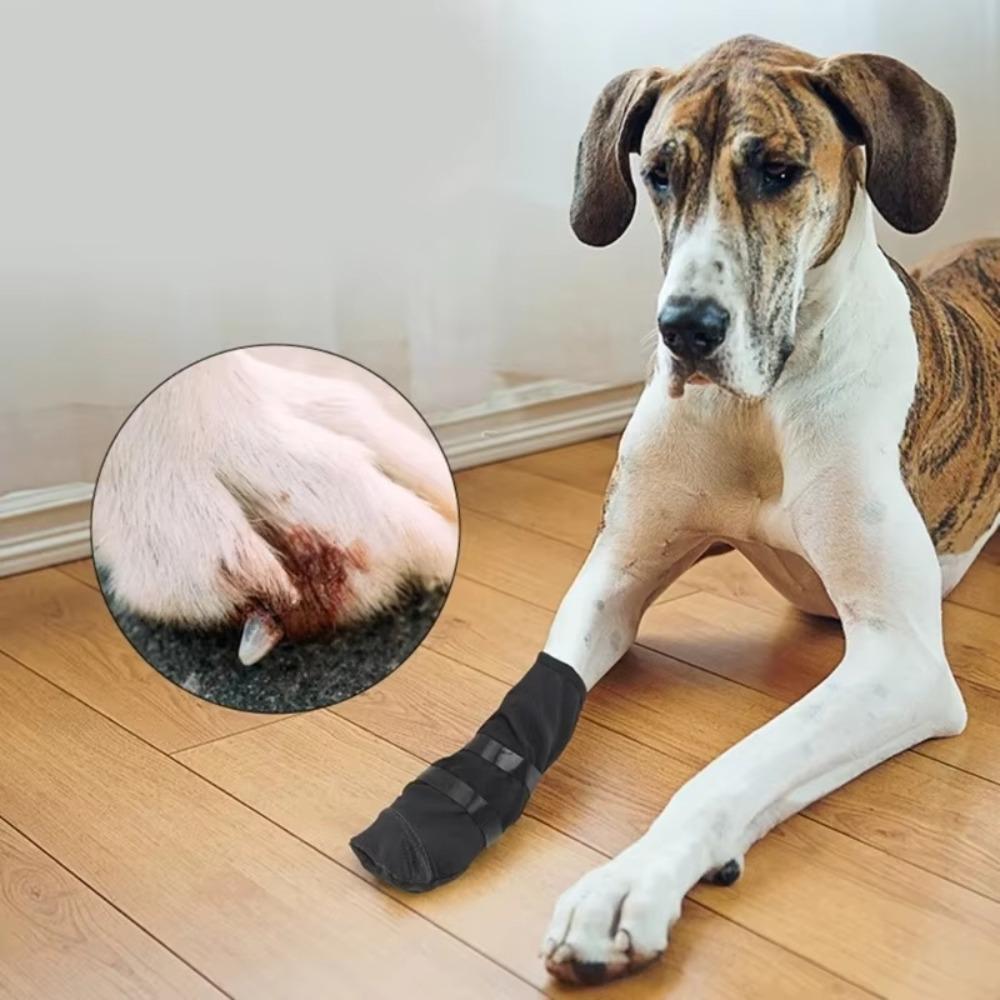 

Після хірургічного втручання чоботи для захисту лап собак Водонепроникне взуття для собак Довговічні товари для тварин S