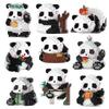 Panda Lovers Creative Micro Building Blocks 3D Mini Model Kit Moc Diy Gift Christmas Decor Children Toys