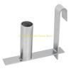 92MF PVC Privacy Barrier Installation Roller For Wire Meshes Fences Weather Resistant Metal Mounting Hook Tool Simplifies Garden