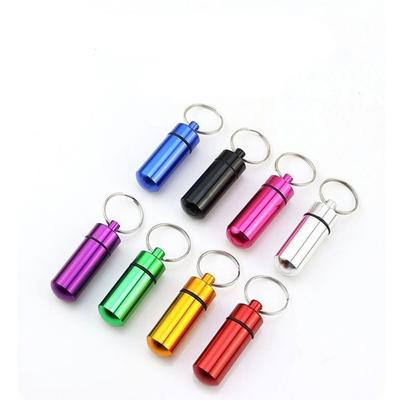 New Hot Portable Mini Waterproof Aluminum Pill Box Cases Container Organizer Storage Tablets Medicine Vitamin Pill Boxs FishOils