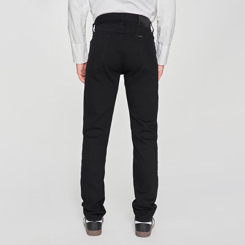 Lee Men's 709 Slim Tapered Black Jeans