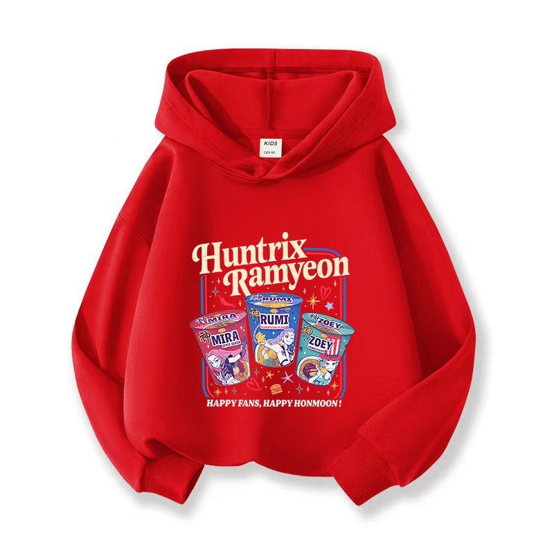 2025 Witcher's New Fashionable Street Style Children's Casual Hoodie Casual Versatile Girls' Top