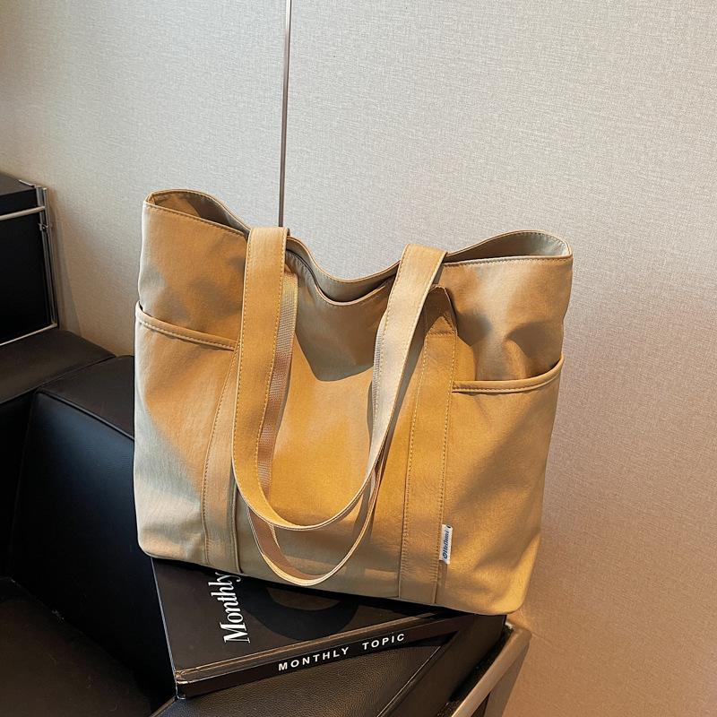 Duża pojemność płócienna torba typu tote torba damska na ramię