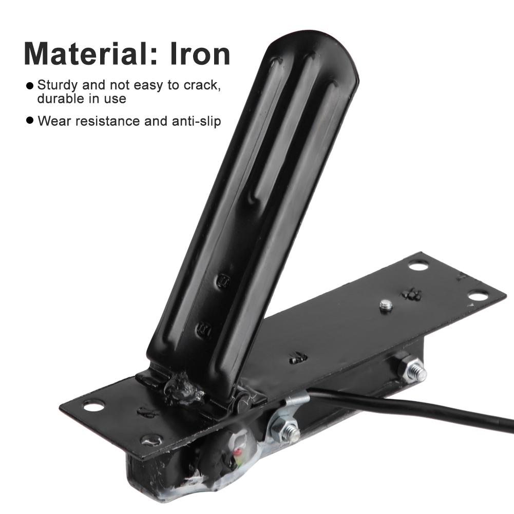 250 W 24 V Foot Accelerate Pedal Throttle Speed Control Brake Pedal for Electric Motor Scooter