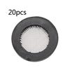 20 Pièces Écran Filtrant en Acier Inoxydable Joint Torique en Caoutchouc Rondelle Joint de Filtre Rondelle en Caoutchouc pour Robinet d'Eau Douche pour