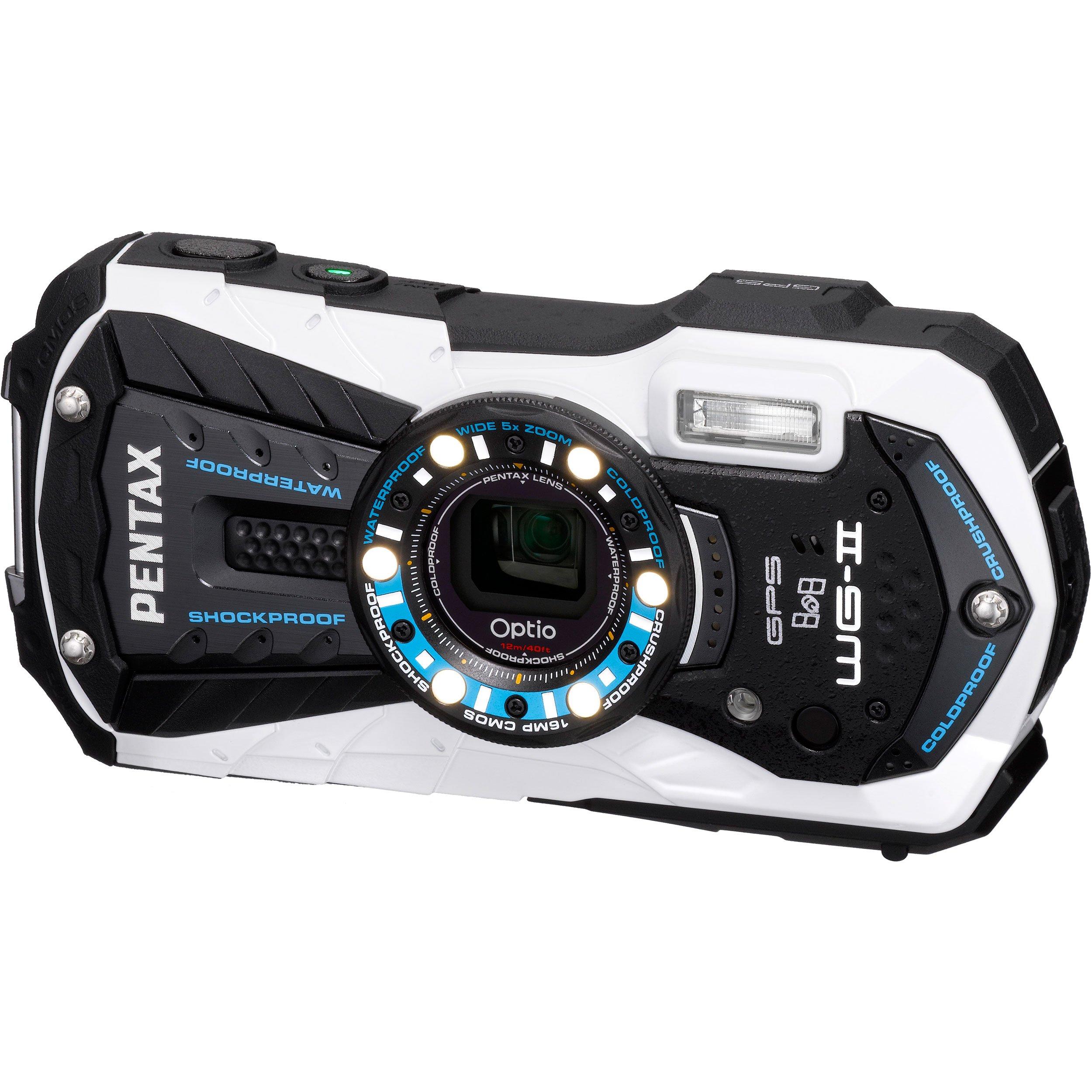 

PENTAX Waterproof Digital Camera Optio WG-2GPS (Gloss White) OPTIOWG-2GPSWH