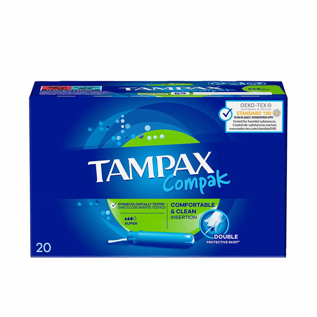 

Тампоны Super Tampax Compak 20 шт.