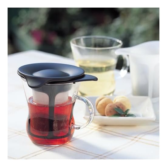 HARIO One Cup Tea Maker 200ml Black OTM-1B