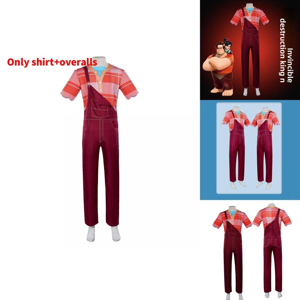 Wreck It Ralph Cosplay Costume With Polyester And Comfortable Wear For Costume Parties And Events