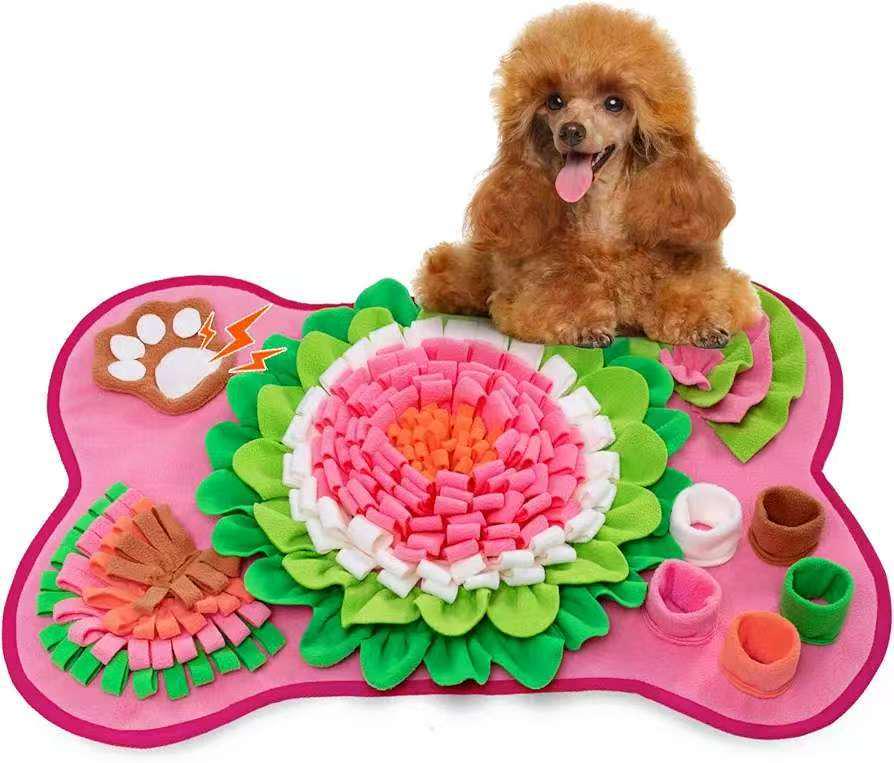 Pet Puzzle Sniffing Pad for Cats and Dogs