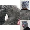 Authentic Anime Demon Slayer Kimetsu No Yaiba Hashibira Inosuke Pig Cosplay Mask Ideal For Costume Parties