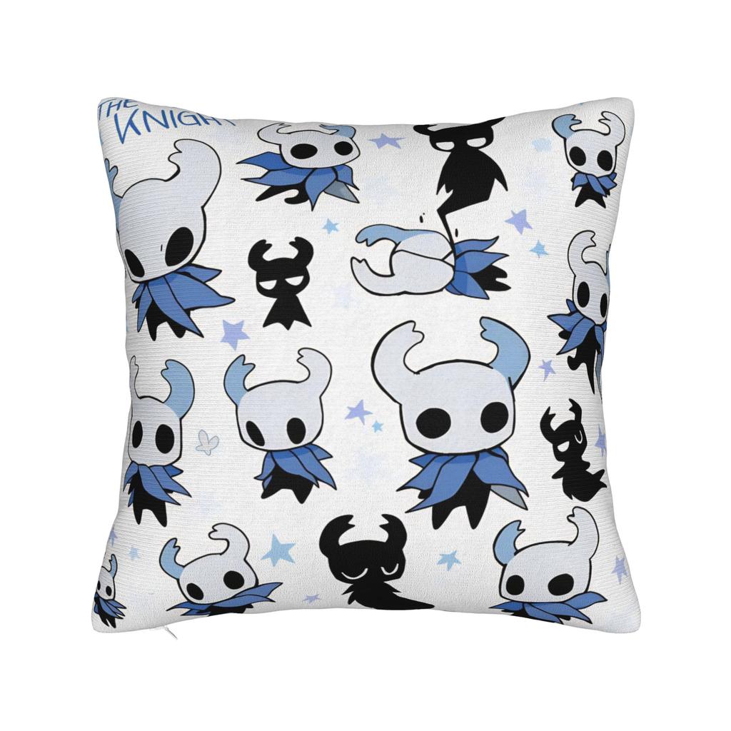 Hollow knight Cartoon Game Knight and Hornet Pillowcases Fashion Pillow Case For Office Car Home Decor Comfy Pillow Cover