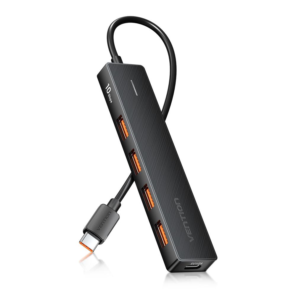 

VENTION CHJBB USB 3.2 Gen 2 Хаб 10 Гбит/с Передача Данных 4 USB A + 1 Type C Док-станция A