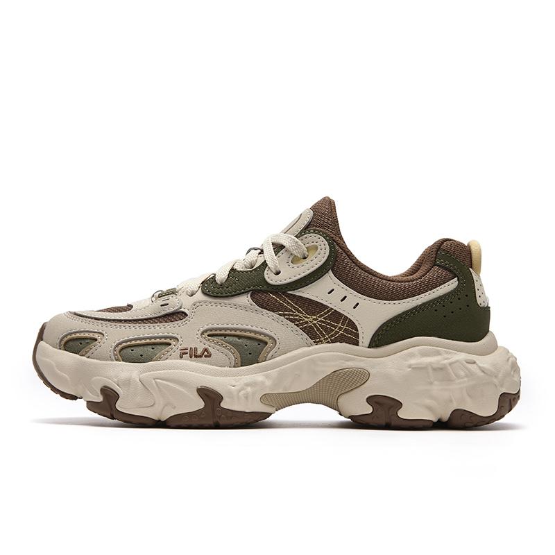 FILA TORNADO Abrasion Resistant Breathable Lightweight Rebound Low top Casual Shoes Women s Malt Brown F12W541108FAM 36.5