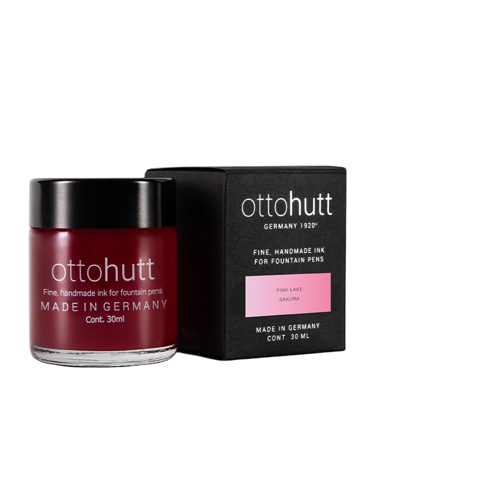 

otto hutt Pink Lake Sakura Scented Fountain Pen 30ml Ink, (OH156-11701)
