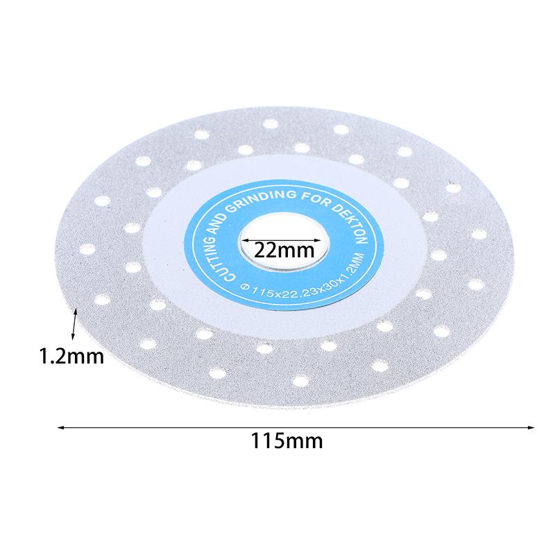 1Pc Angle Grinder Diamond Grinding Wheel Saw Blade Cutting Disc For Sharpener Porcelain Tile Marble Granite Diameter 115Mm