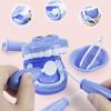 Non-Toxic 9Pcs Kids Pretend Play Toy Simulation Dentist Check Teeth Model Set Medical Kit Role Play Learing Educational Toys For Children