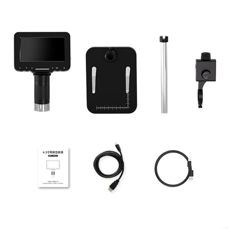 

1-1000X Magnification Zoom USB Stereo Microscope Camera Digital Microscope 720P Video Recorder Coin Microscope Magnifier