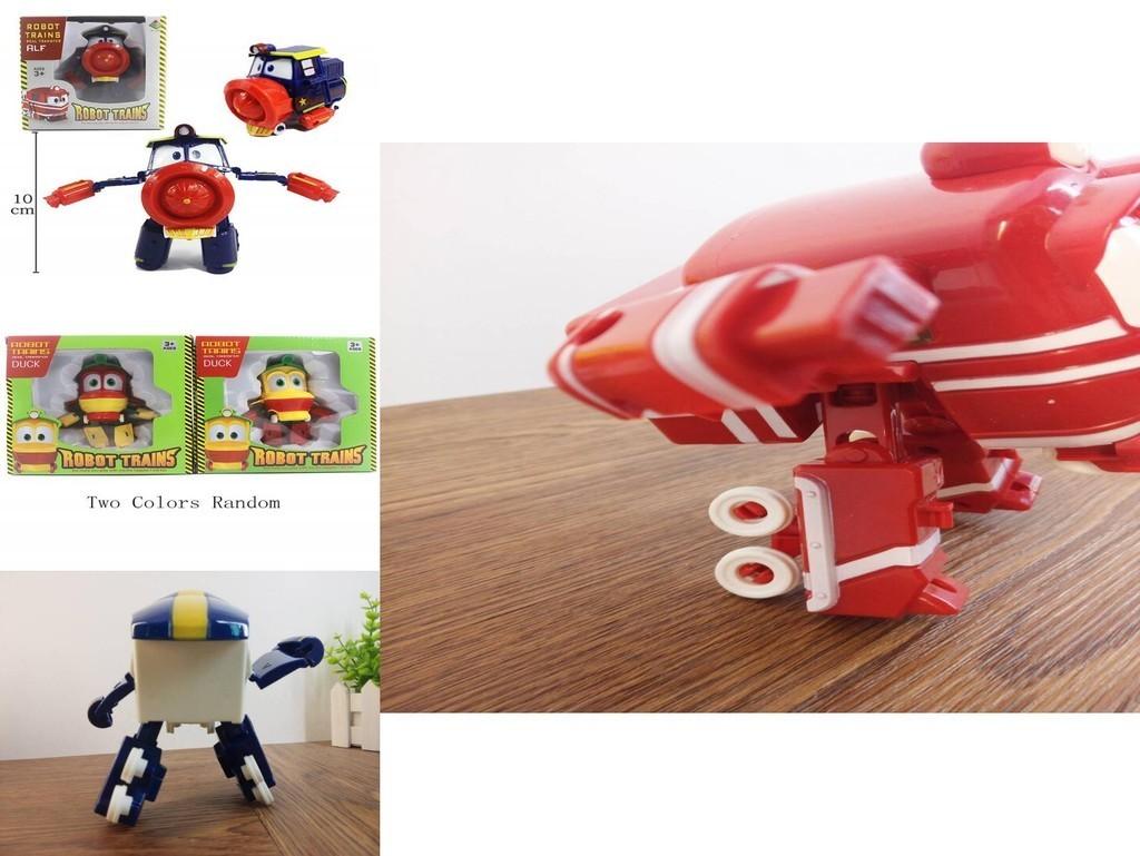 Robot Vláčky Rt Kay Transformační Vláček Figurka Korejská Animace Hračka Pro Děti