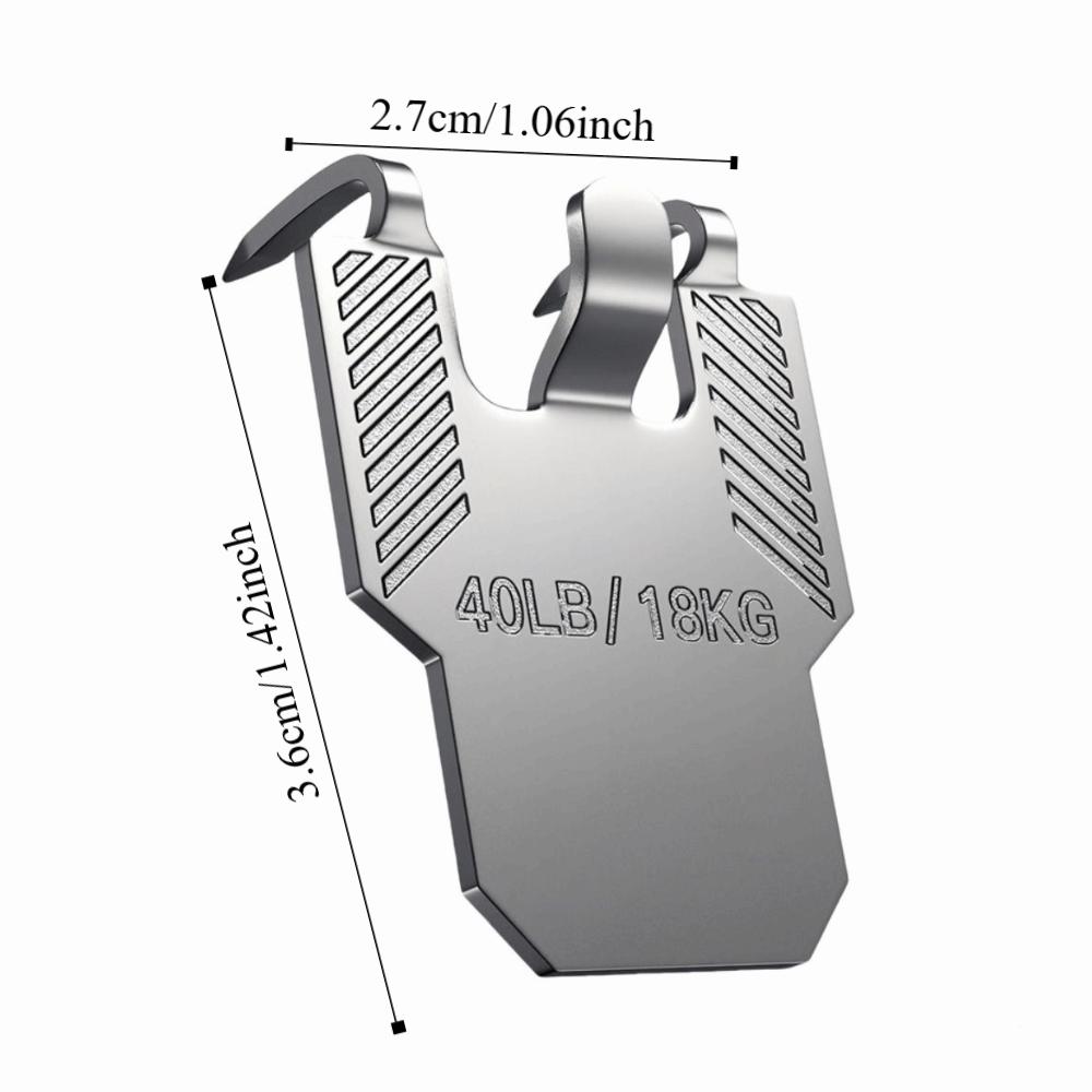 10pcs Large Size Claw Picture Hangers Damage-Free Heavy Duty No Damage Wall Hooks Secure Support Up To 40 Pounds