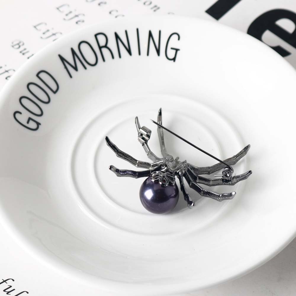 Bag Ornament Big Spider Badge Clothes Backpack Poisonous Spider Brooches  Trousers