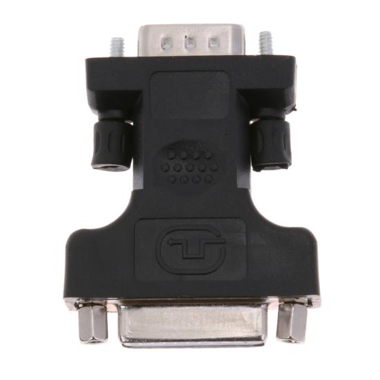 DVI til VGA-adapter 24 pluss 5-pins DVI hun til 15-pins VGA hann Kabeladapter DVI hun