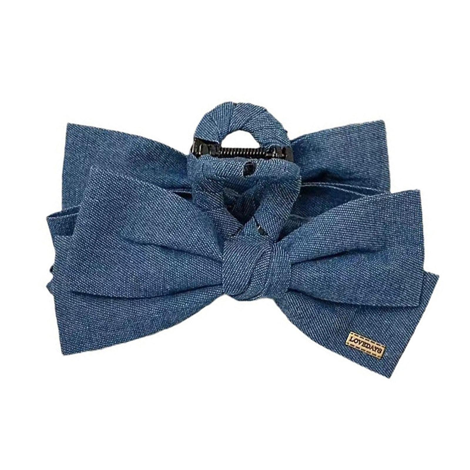 

Eleagnt Blue Jeans Barrettes Hair Perfect Gift Accessory For Braids Buns And Casual Daily Styling A