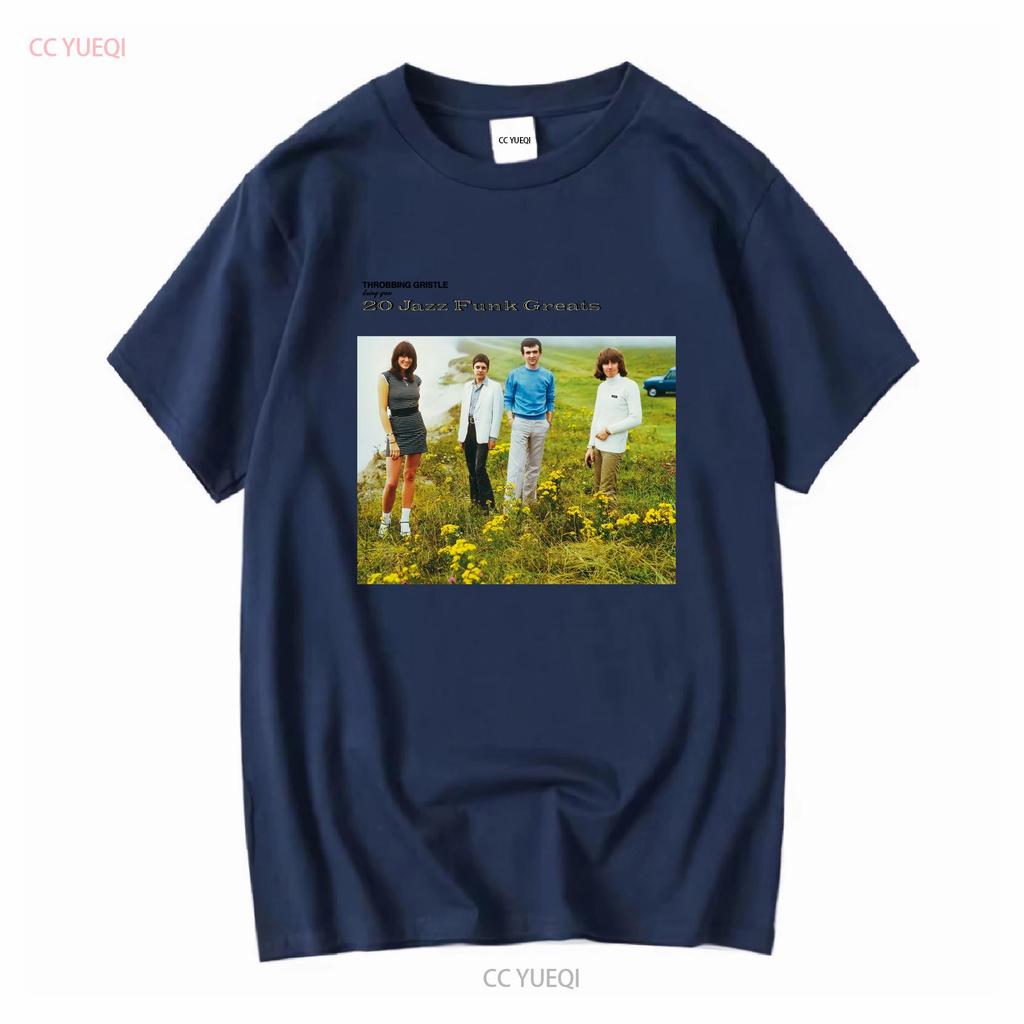 Throbbing Gristle Band Bring You Jazz Funk T Shirt All Size QX0136 long or short sleeves vintage Washed Stretched Slightly