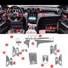 TPU für Benz Mercedes C-Klasse C200 C260 Transparenter Schutzfilm Auto Innenraum Aufkleber Zentrales Bedienfeld Gangschaltung Tür Luftauslass
