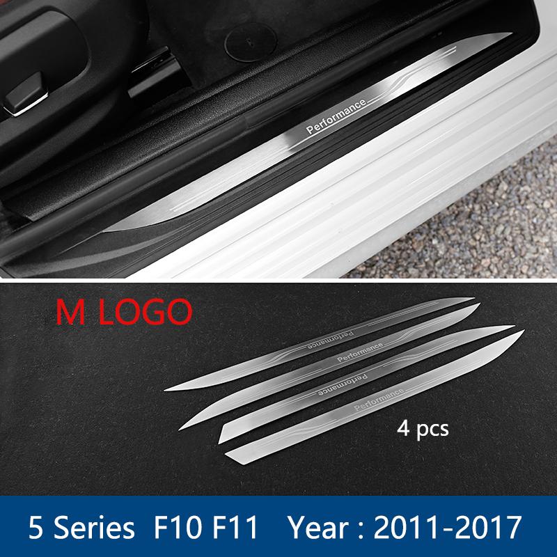 Accessories For BMW 1 3 4 5 Series F10 F20 F30 F34 X1 X3 X5 X6 Welcome pedal Door Sill Scuff Plate Guards Protector Cover strips