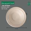 Yudefeng 12oz Bagasse Disposable Bowl with PET Lid