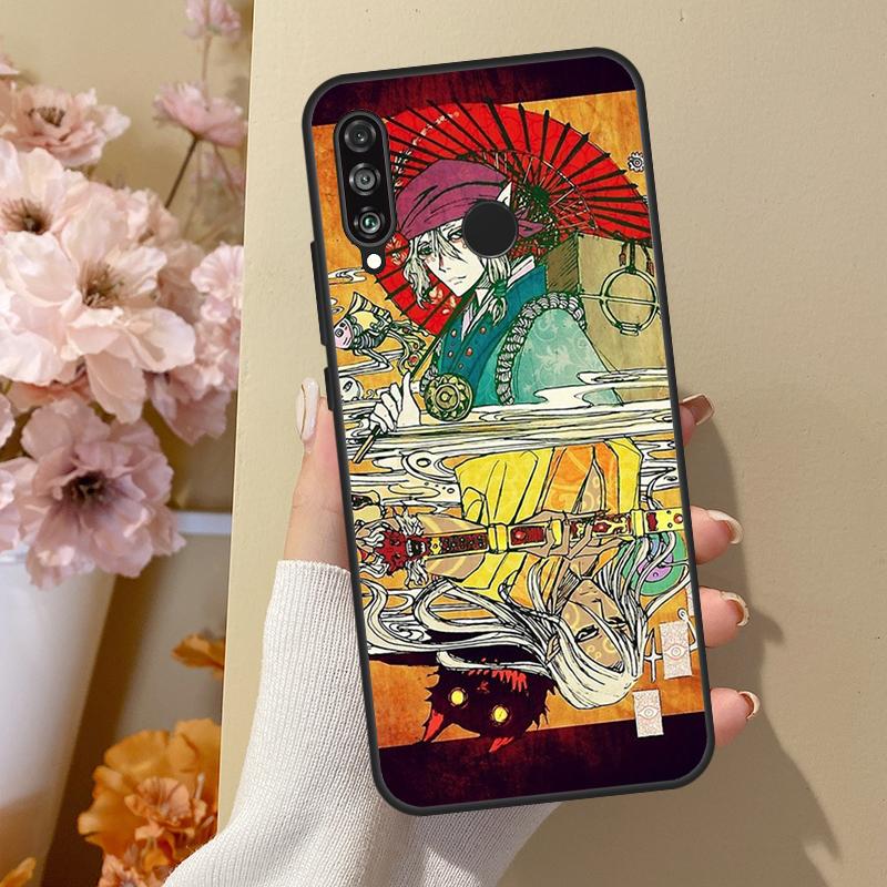Ukiyoe mononoke Kusuriuri For Honor 50 Pro Phone Case For Huawei Nova 5T P Smart Z 2019 P20 P30 P40 Lite P50 Pro