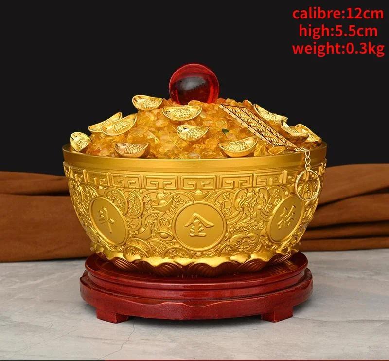 Copper Treasure Bowl Money Jar Shop Living Room Home Living Room Decoration