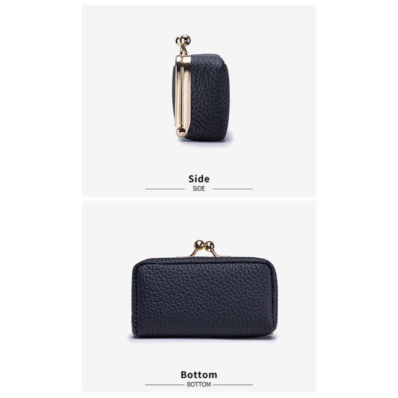 Miniature Leather Jewelry Pouch Travel Organiser For Rings Earrings Necklaces And Lipsticks With Inner Pocket