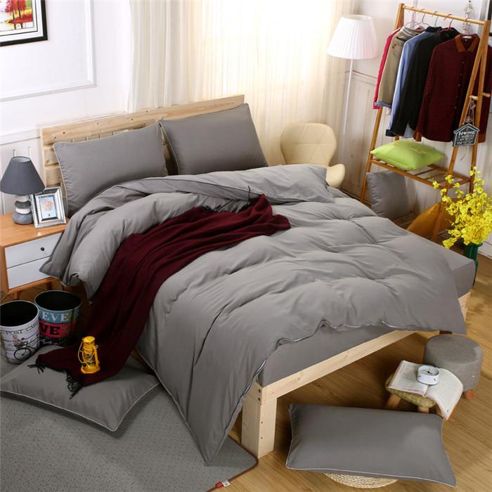  Home Textile Bedding Simple Fresh Air Cotton Set Of 3 /4pcs Bed Linings Duvet Cover Set