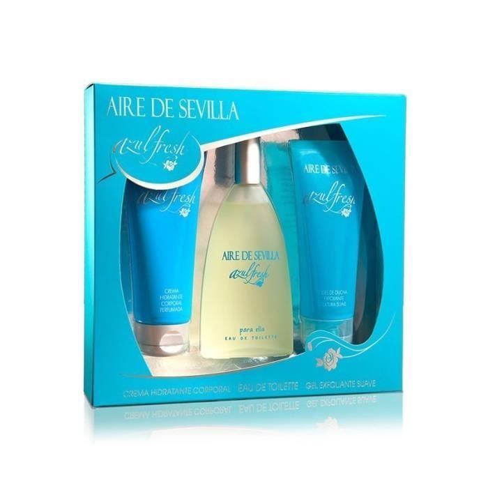 Eau de Toilette - Aire De Sevilla Azul Fresh - 150ml - Mixte - Set de 3 pièces