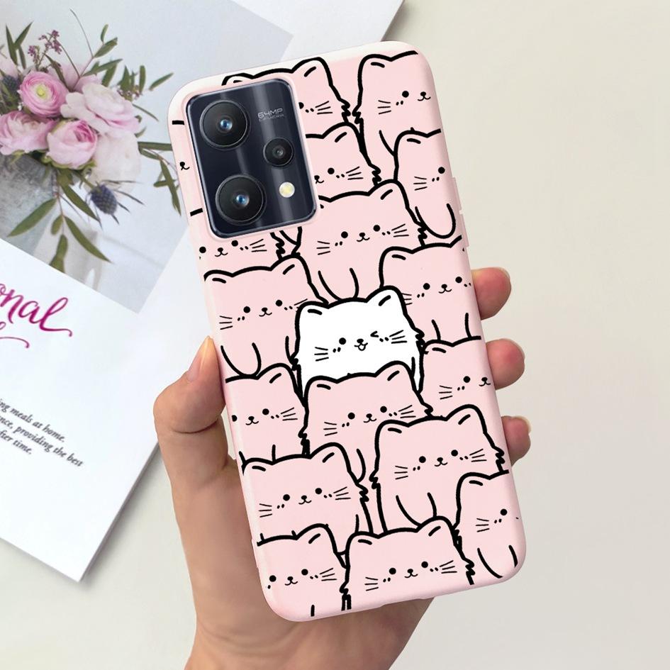 For Realme 9 Case Realme 9 Pro Plus Cover New Fashion Painted Soft Back Protective Shell For Realme 9i Funda Realme9 Pro 5G Capa