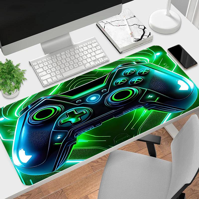 1PC Gamepad Controller Large Durable Mouse Pad Suitable for Office Desks, Gaming Desktops.Non-Slip Back P18