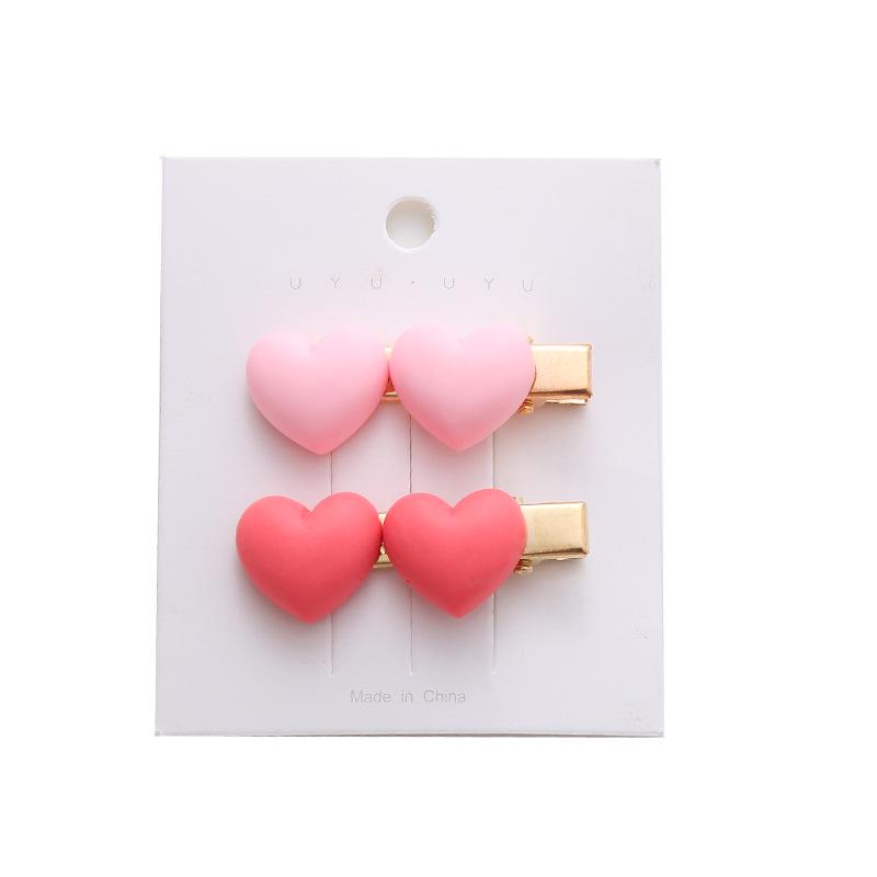 Dopamine Korean Minimalist Milk Coffee Hairpin for Women - Seamless Edge Side Bangs Clip for Frizzy Hair