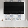 Self-Adhesive Vinyl Panel With Print 120x60 cm Checkered Mosaic Patterns